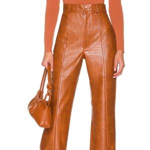 Bardot Vegan Leather Pant (XS)